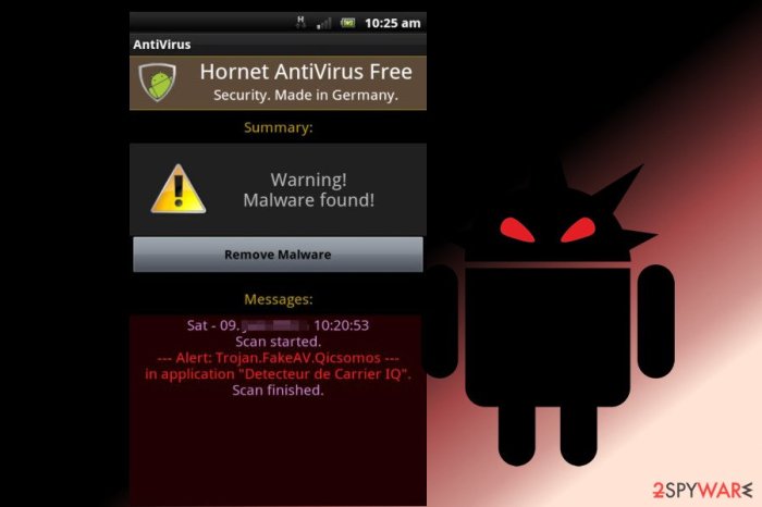 Mendeteksi virus file apk di android